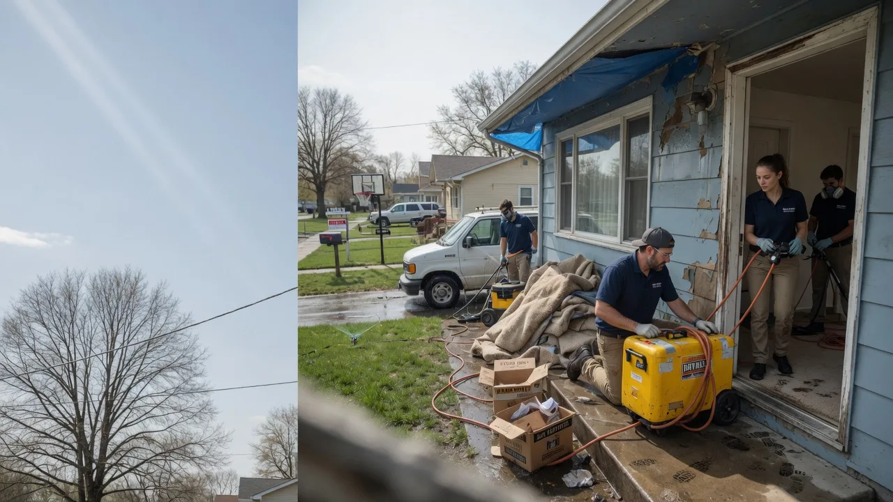 Basement Flood Cleanup in Brookville, KS near me